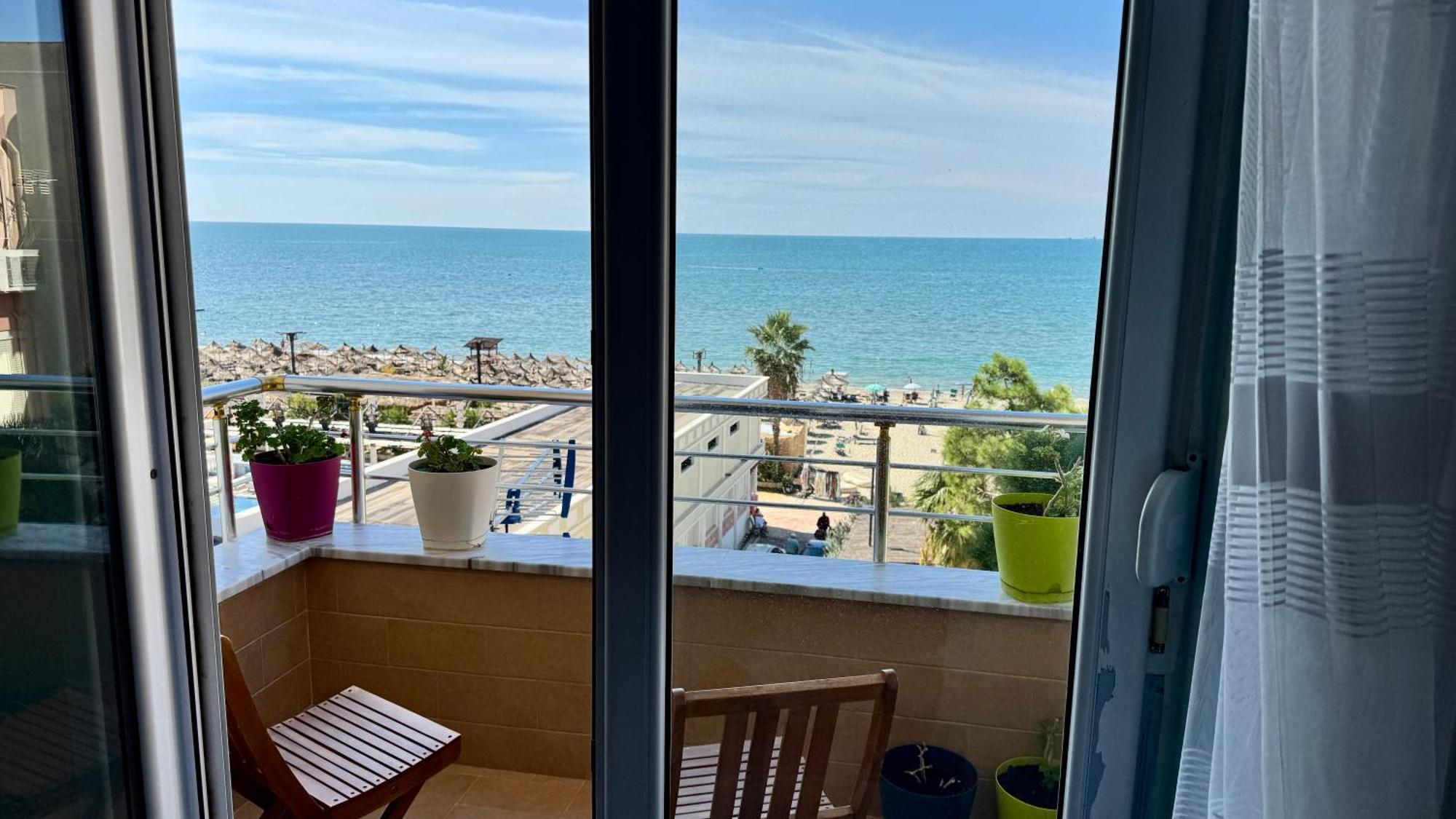 Sea View New Apartment Durrës Kültér fotó